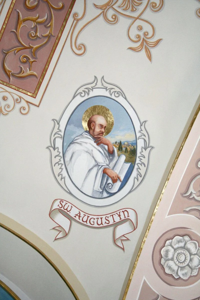 Polichromia kościoła - fragment 4