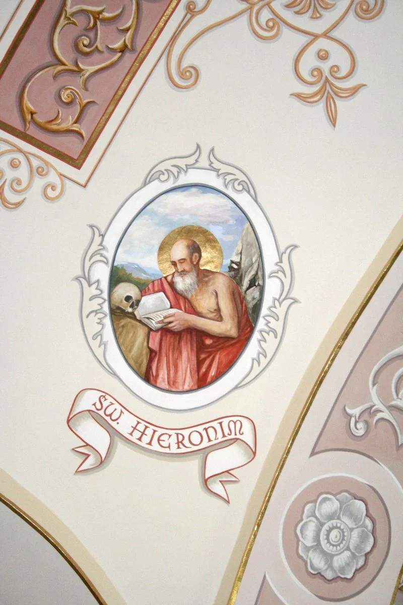 Polichromia kościoła - fragment 5