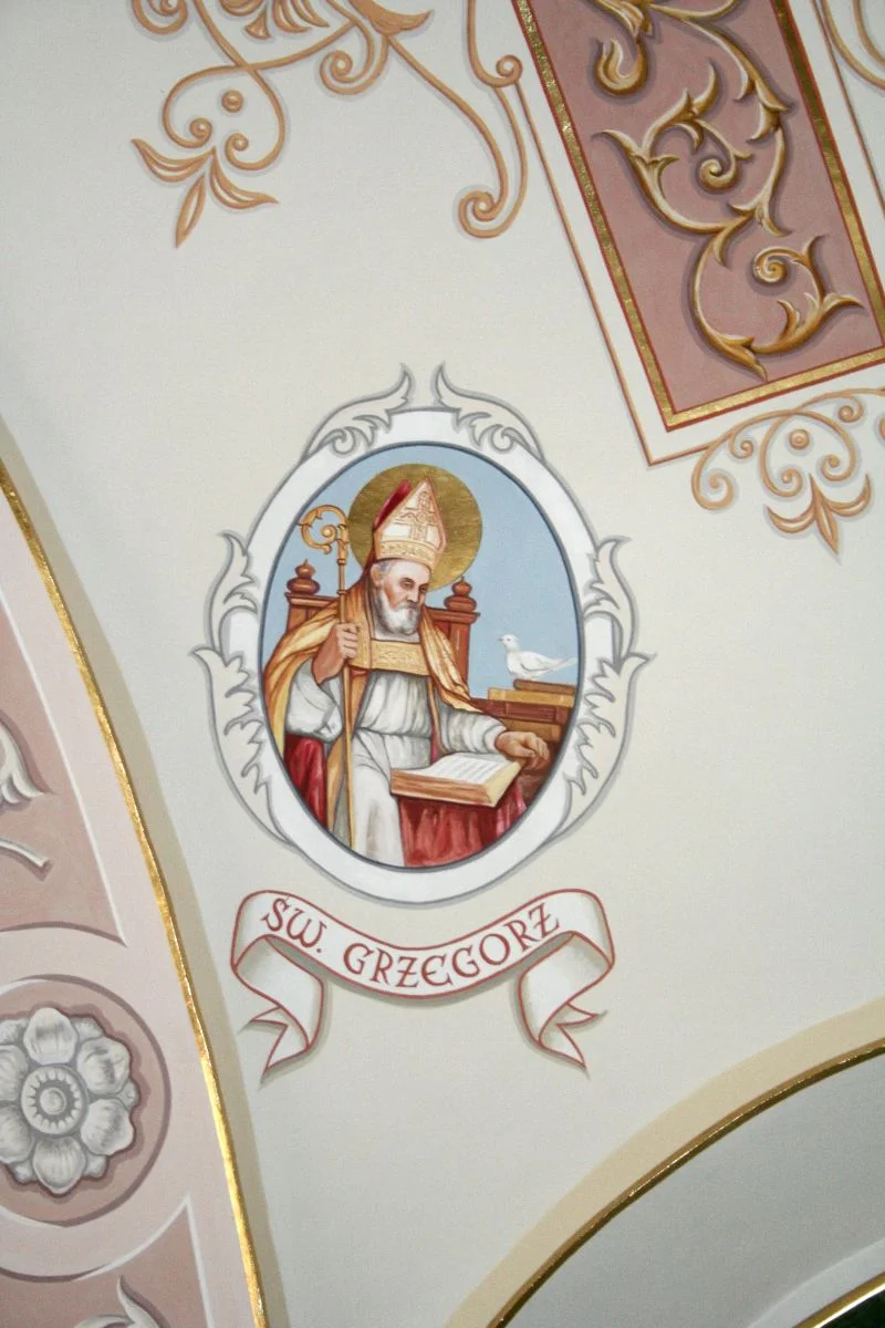 Polichromia kościoła - fragment 6