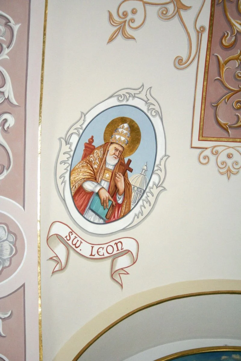 Polichromia kościoła - fragment 8