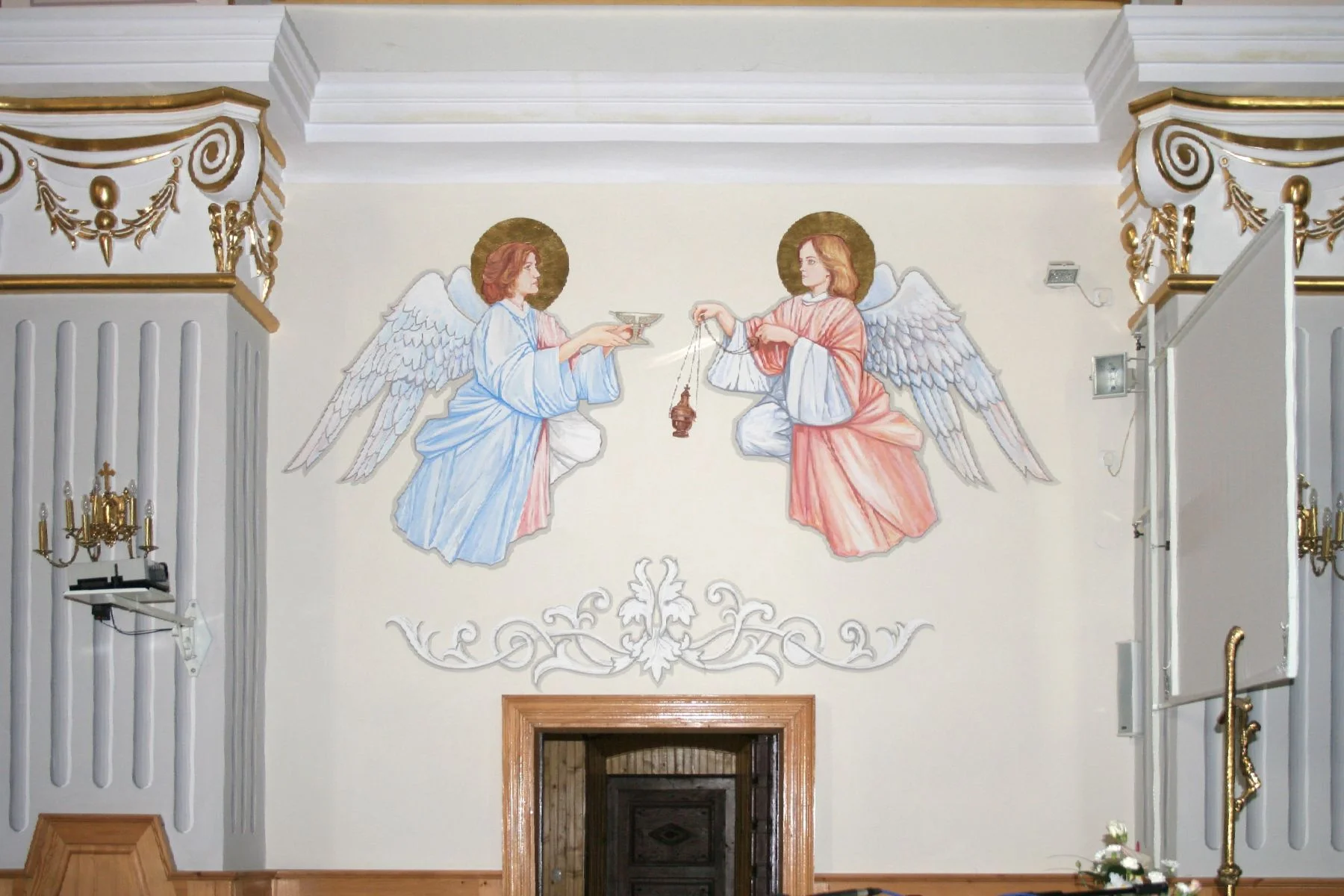 Polichromia kościoła - fragment 11