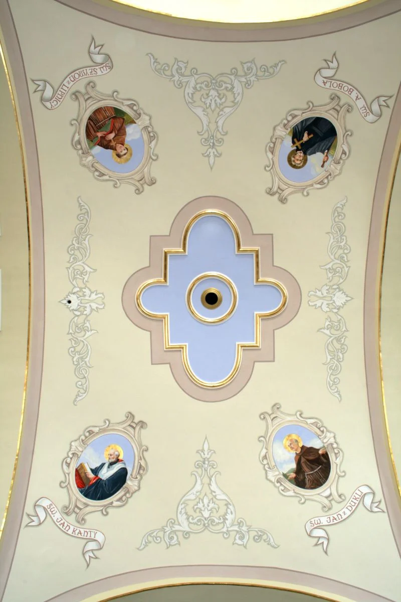 Polichromia kościoła - fragment 12