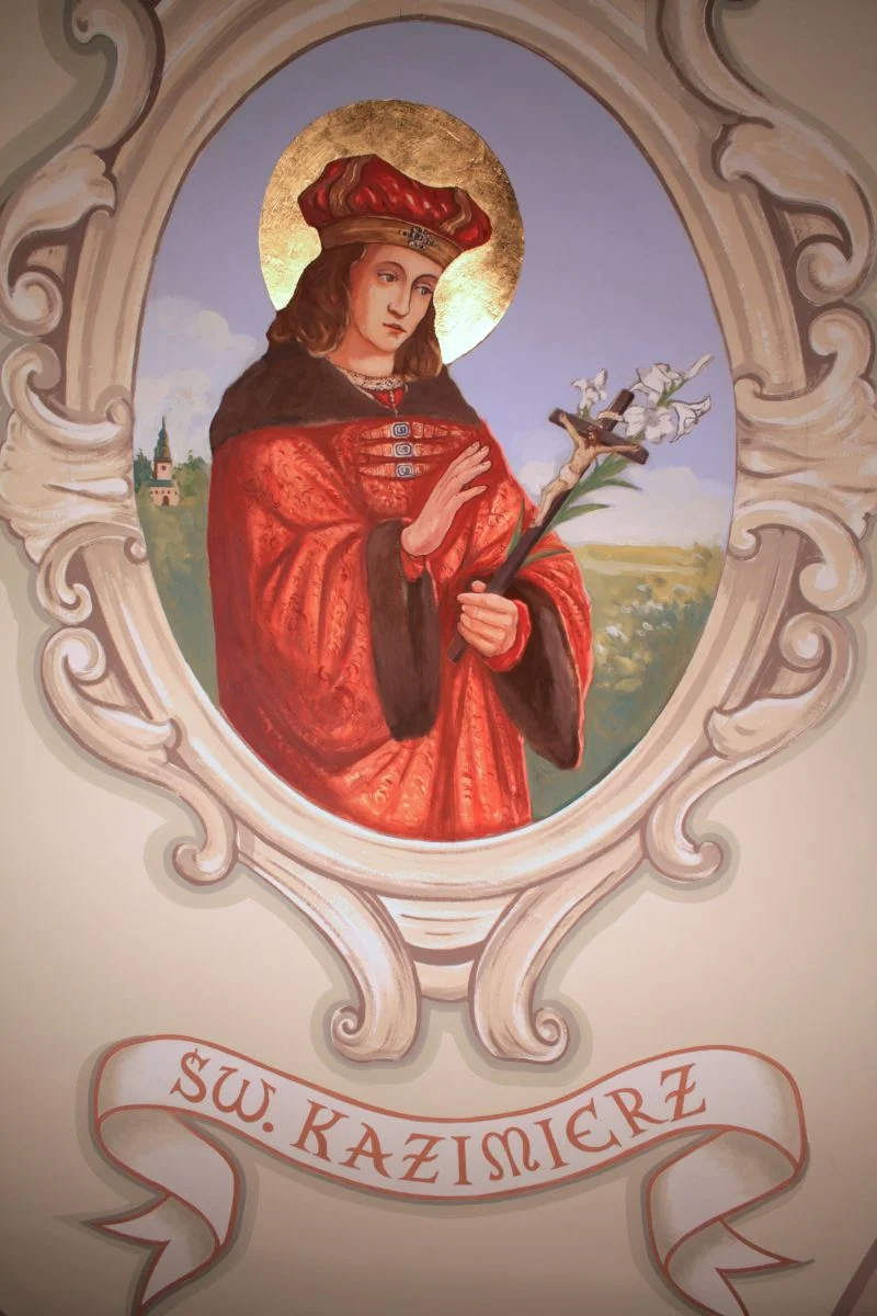 Polichromia kościoła - fragment 16