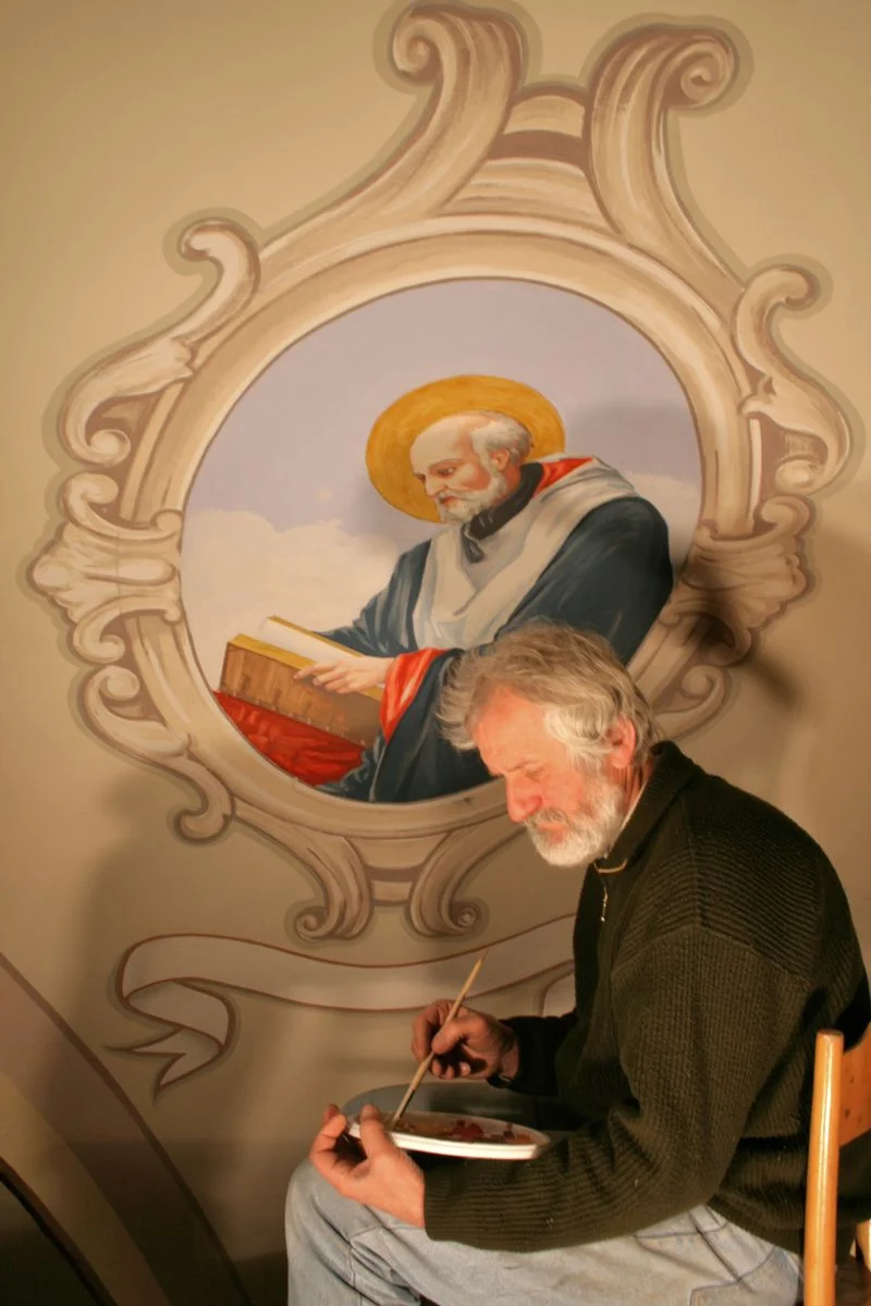 Polichromia kościoła - fragment 22