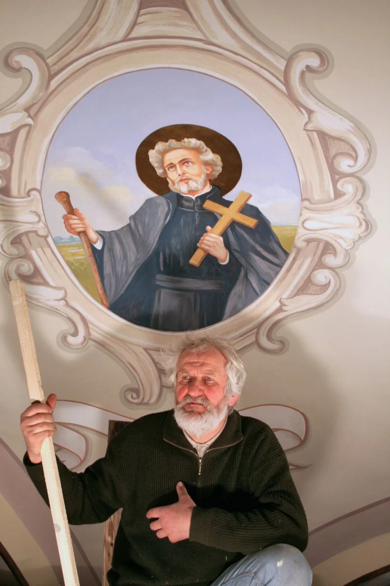 Polichromia kościoła - fragment 23