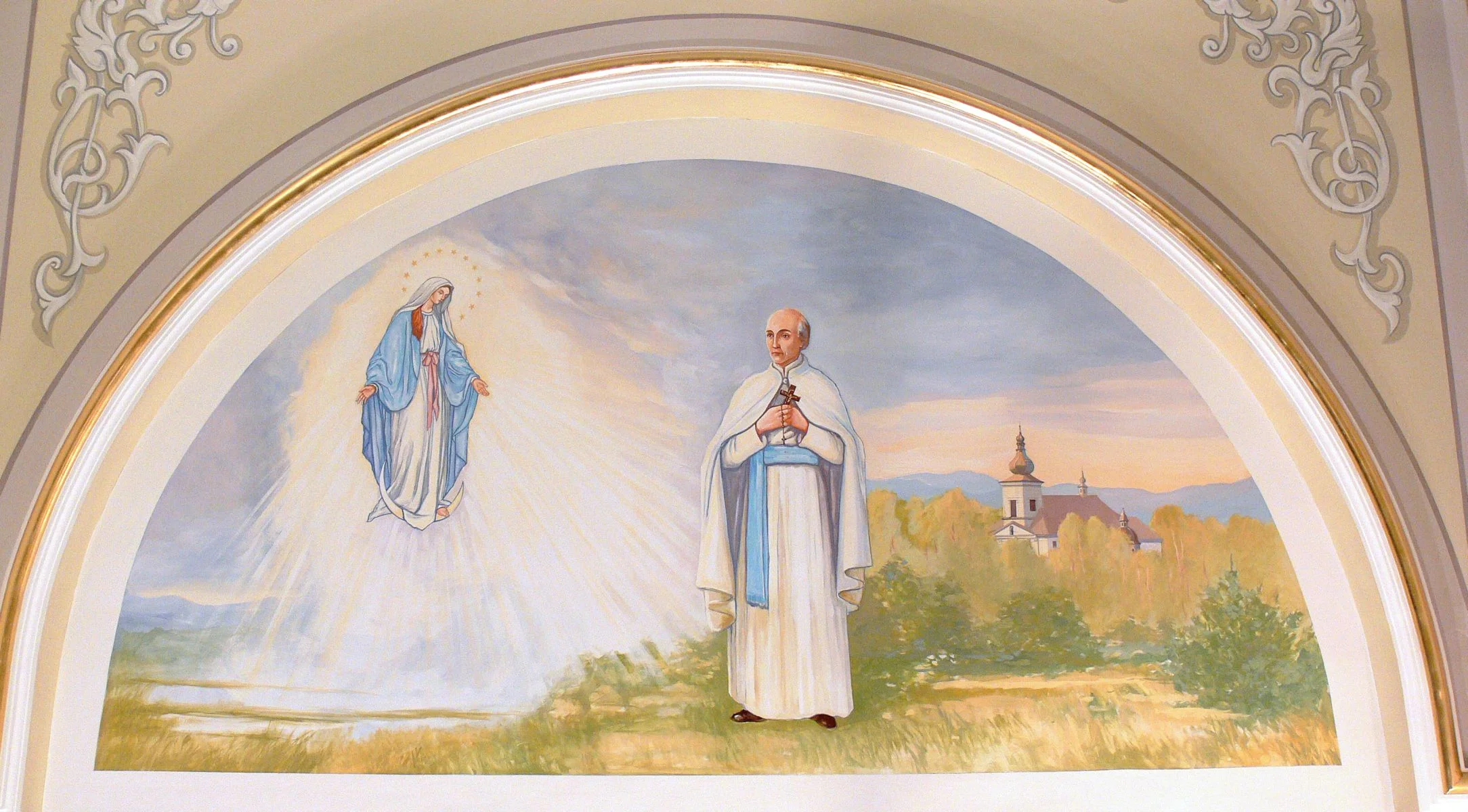 Polichromia kościoła - fragment 25