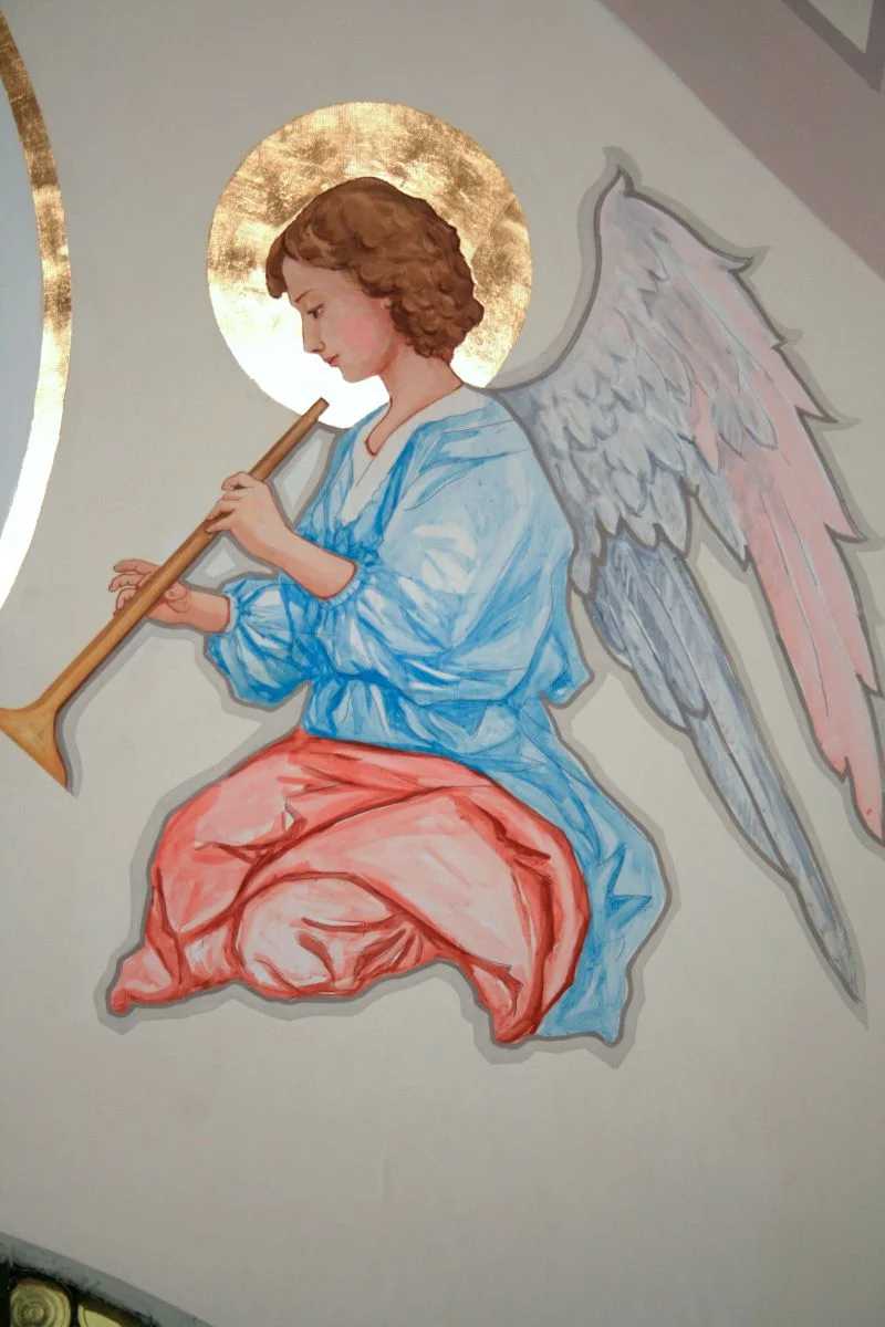 Polichromia kościoła - fragment 28