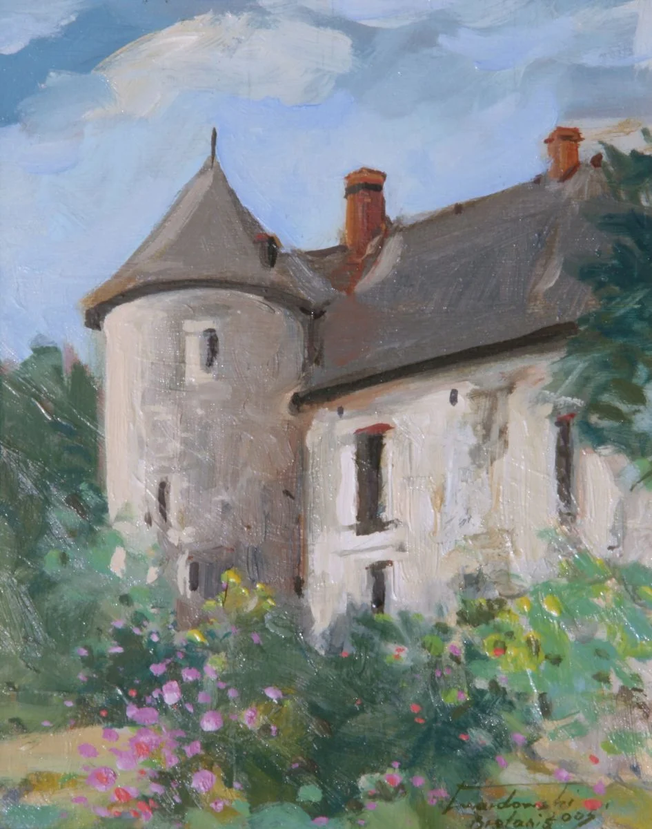 Stara farma w Bretanii